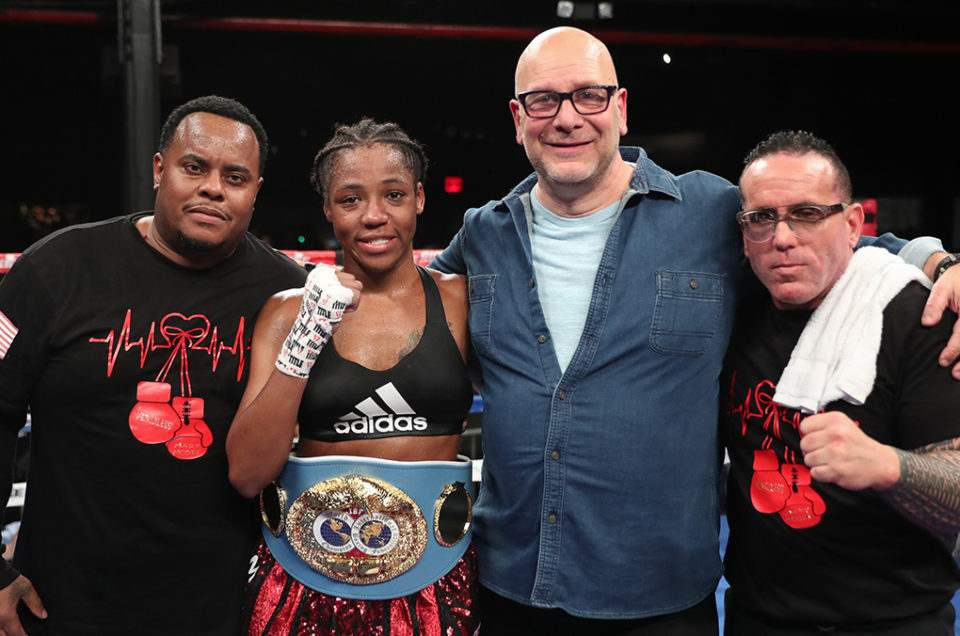 “MERCILESS” MARY MCGEE DEFENDS IBF JUNIOR WELTERWEIGHT WORLD TITLE DURING BUSY WEEKEND OF VICTORIES FOR DIBELLA ENTERTAINMENT FIGHTERS