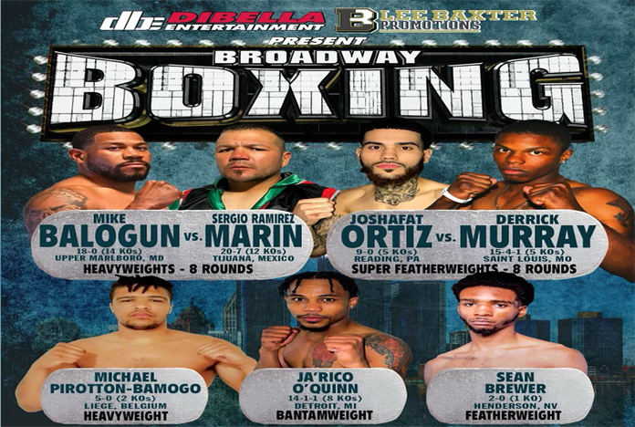 WEIGH-IN RESULTS FOR TOMORROW’S BROADWAY BOXING CARD