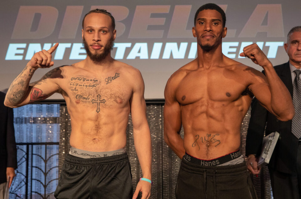 WEIGH-IN RESULTS FOR TOMORROW’S BROADWAY BOXING CARD
