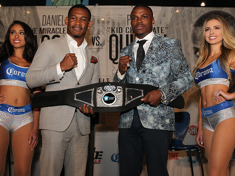DANIEL JACOBS VS. PETER QUILLIN PRESS CONFERENCE QUOTES AND PHOTOS FOR DEC. 5 CLASH ON SHOWTIME®