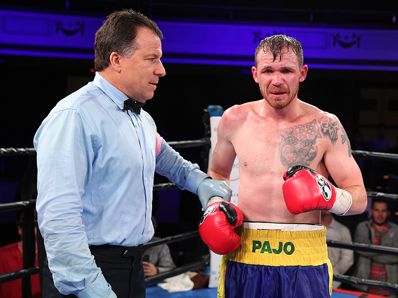 FOLLOWING THE TRAGIC LOSS OF HIS FATHER AND TRAINER IRISH CONTENDER PATRICK HYLAND CARRIES A HEAVY HEART AS HE LOOKS TO FIND SOLACE IN THE RING ON SATURDAY NIGHT RETURNS ON THE UNDERCARD OF PBC ON NBCSN AT LOWELL MEMORIAL AUDITORIUM IN LOWELL, MASS