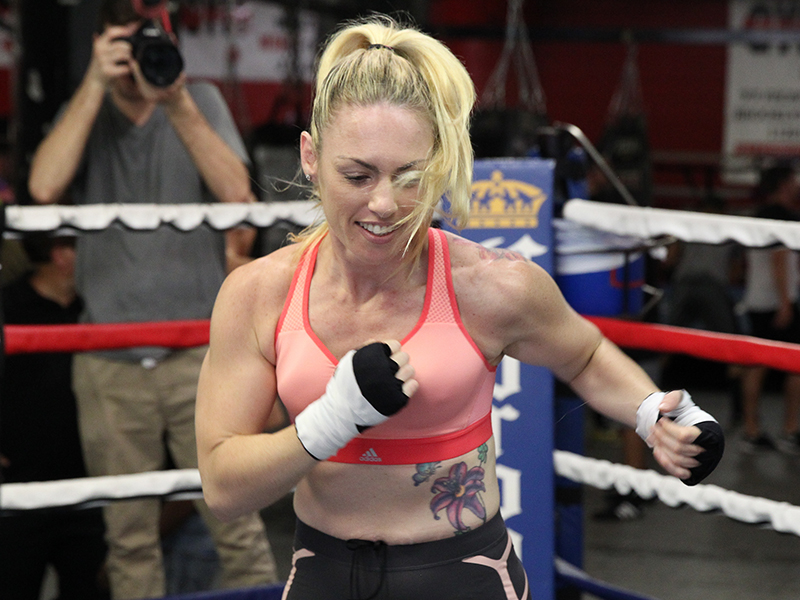 HEATHER HARDY FEATURED IN VISA/UNDER ARMOUR COMMERCIAL & “BREAK IT” CAMPAIGN “THE HEAT” RETURNS TO BARCLAYS CENTER ON JACOBS-QUILLIN UNDERCARD SATURDAY, DECEMBER 5TH‏
