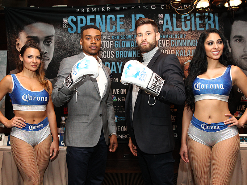 RISING STAR AND 2012 U.S. OLYMPIAN ERROL SPENCE JR. MEETS FORMER WORLD CHAMPION CHRIS ALGIERI AS PREMIER BOXING CHAMPIONS RETURNS TO NBC IN PRIMETIME ON SAT., APRIL 16 AT BROOKLYN’S BARCLAYS CENTER