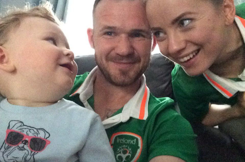 IRELAND’S PATRICK HYLAND CELEBRATES ST. PATRICK’S DAY WITH FAMILY AS HE PREPARES FOR SATURDAY, APRIL 16 SHOWDOWN WITH FEATHERWEIGHT WORLD CHAMPION GARY RUSSELL JR.
