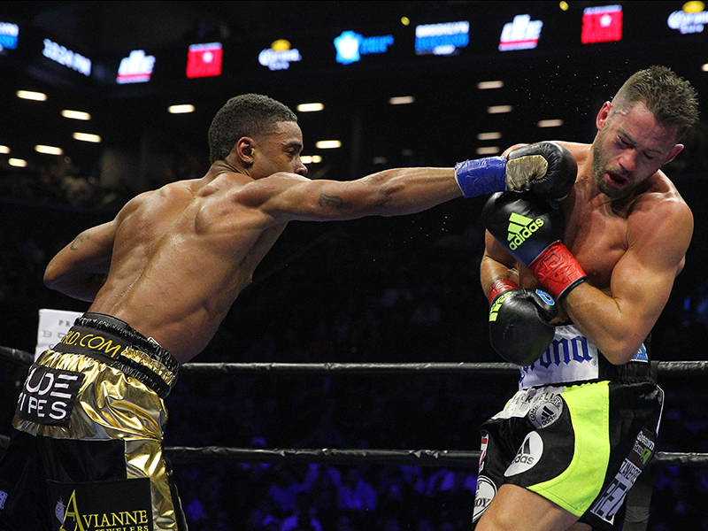 Undefeated Rising Star Errol Spence Jr. Makes A Statement In The Welterweight Division With Dominating Fifth-Round Stoppage Of Former World Champion Chris Algieri‏