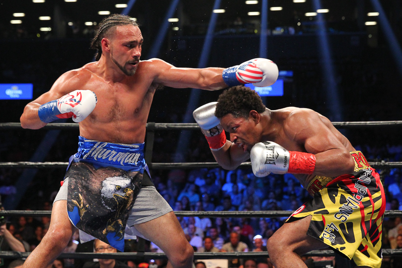 KEITH THURMAN OUTPOINTS SHAWN PORTER IN FIGHT OF THE YEAR CANDIDATE SATURDAY IN PRIMETIME ON CBS