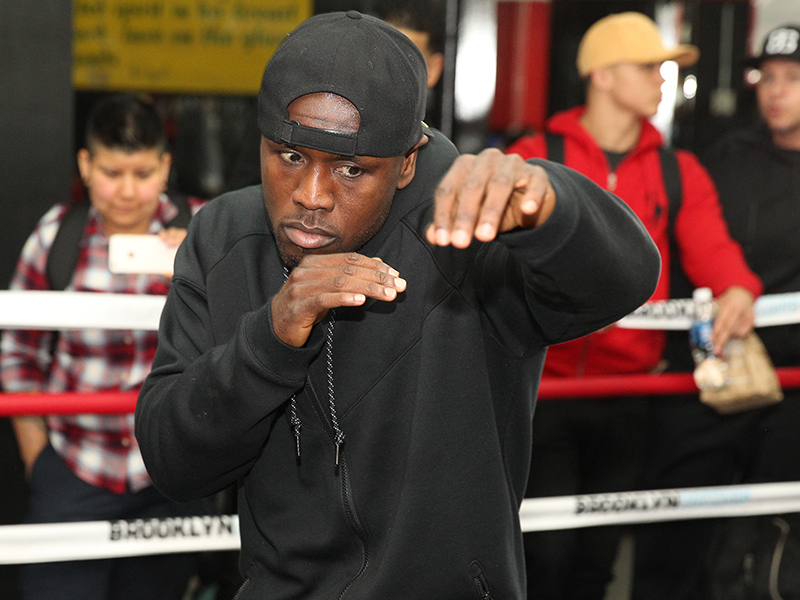 Andre Berto vs. Shawn Porter Media Workout Quotes & Photos