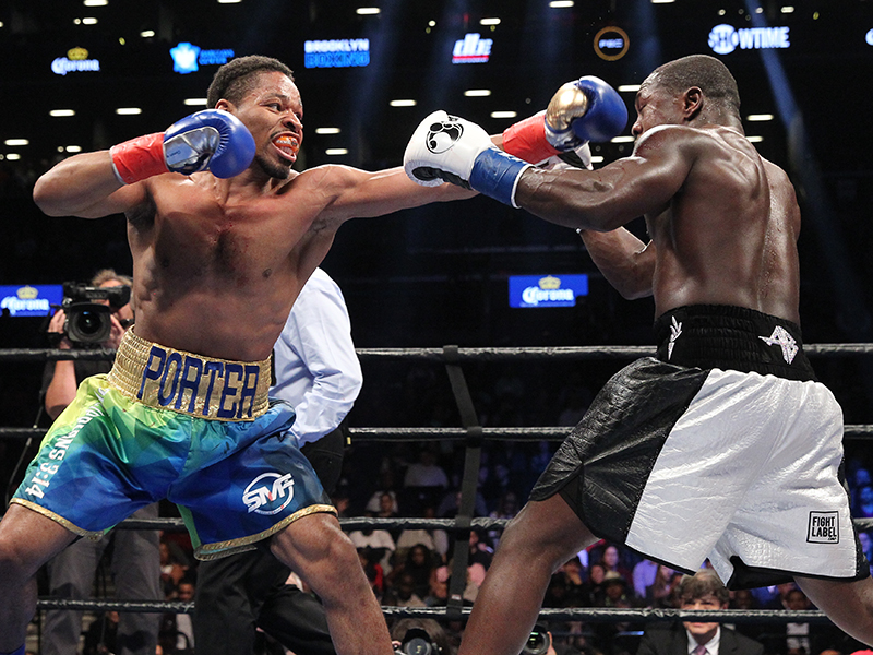 SHAWN PORTER STOPS ANDRE BERTO IN WELTERWEIGHT TITLE ELIMINATOR FROM BARCLAYS CENTER