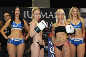 WEIGH-IN RESULTS FOR TOMORROW’S BROADWAY BOXING CARD – DiBella