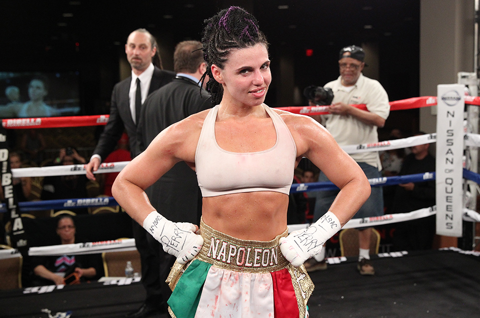 LINDENHURST, LONG ISLAND’S ALICIA NAPOLEON TO COMPETE IN FIRST WOMEN’S WORLD TITLE FIGHT IN THE HISTORY OF NASSAU COLISEUM