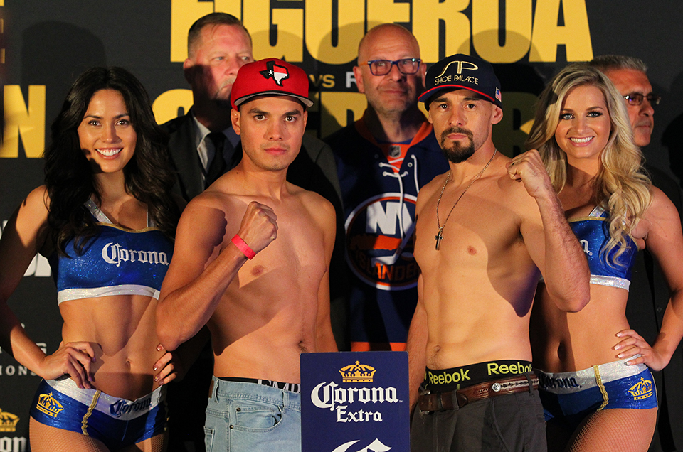 Premier Boxing Champions on FOX & FOX Deportes: Omar Figueroa vs. Robert Guerrero Official Weights & Weigh-In Photos