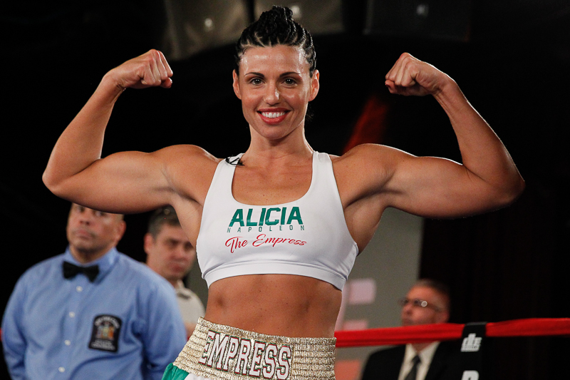 WBA SUPER MIDDLEWEIGHT WOMEN’S WORLD CHAMPION ALICIA “THE EMPRESS” NAPOLEON-ESPINOSA JOINS BROADWAY BOXING COMMENTARY TEAM