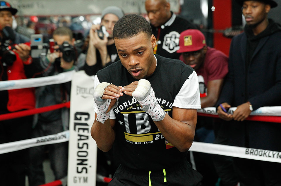 Errol Spence Jr. vs. Lamont Peterson Fight Week Media Workout Quotes & Photos