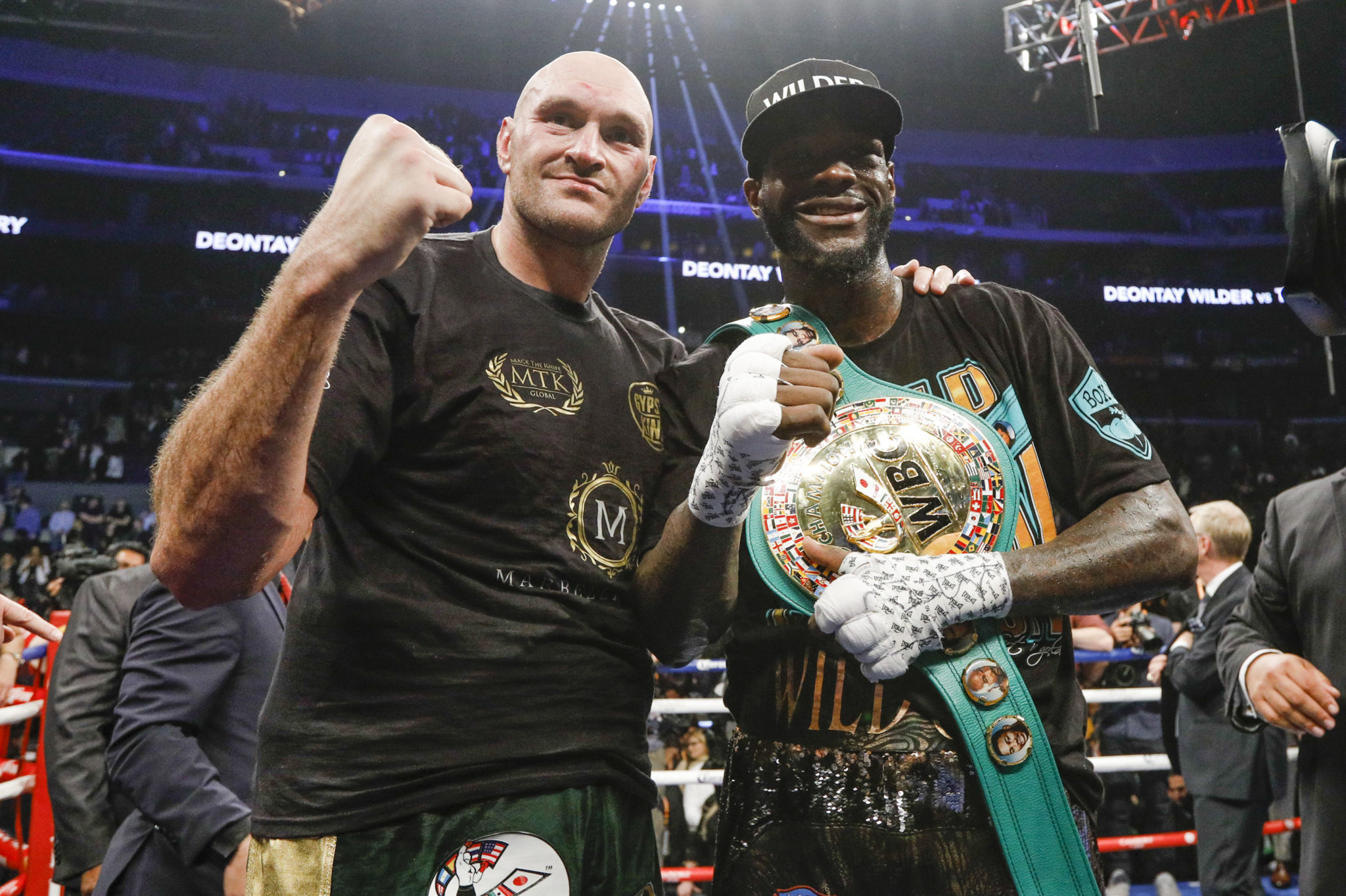 DEONTAY WILDER AND TYSON FURY FIGHT TO SPLIT-DECISION DRAW IN EPIC BATTLE ON/u200bu200bSHOWTIME PPV® FROM STAPLES CENTER IN LOS ANGELES