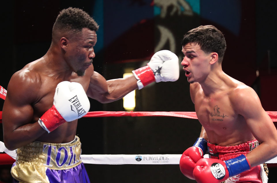 TOKA KAHN CLARY SEIZES WBA NABA US SUPER FEATHERWEIGHT TITLE IN BROADWAY BOXING THRILLER STREAMED LIVE ON UFC FIGHT PASS FROM FOXWOODS RESORT CASINO, IN MASHANTUCKET, CT