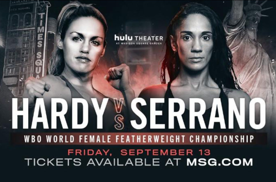 HEATHER HARDY AND AMANDA SERRANO VIE TO BECOME “QUEEN OF BROOKLYN” IN THEIR FEATHERWEIGHT WORLD CHAMPIONSHIP   THIS FRIDAY, SEPTEMBER 13,   AT HULU THEATER AT MADISON SQUARE GARDEN