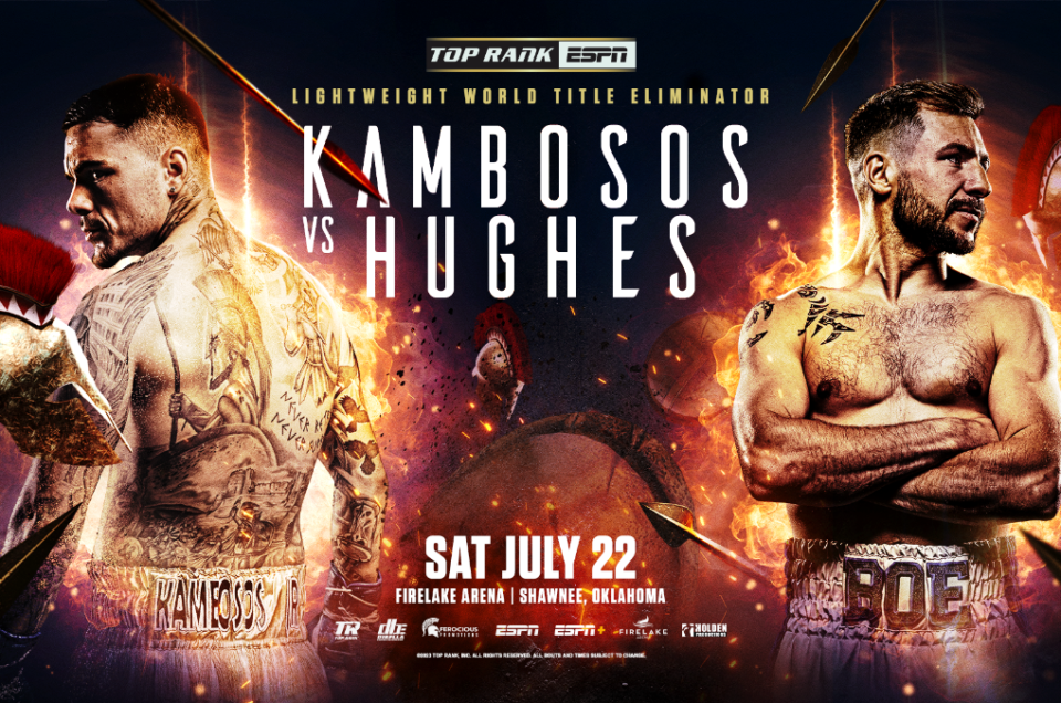 George Kambosos Jr.-Maxi Hughes and Keyshawn Davis-Francesco Patera Lightweight Doubleheader Confirmed for July 22